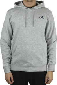 Купить мужские спортивные толстовки Kappa: Kappa Kappa Vend Hooded 707390-15-4101M szare XL