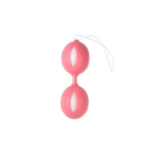 Анальные бусы или шарики EasyToys Wiggle Duo Kegel Ball Pink and White