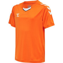 Мужские спортивные футболки Мужская спортивная футболка оранжевая с логотипом HUMMEL Hmlcore Xk T-Shirt