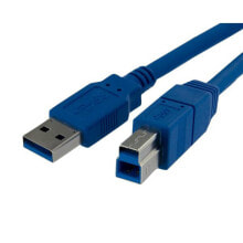 Akyga AK-USB-09 - 1.8 m - USB B - USB A - USB 3.2 Gen 1 (3.1 Gen 1) - Blue