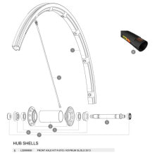 MAVIC R-Sys/ Ksyrium SL/SLS 2013 Front Axle Kit