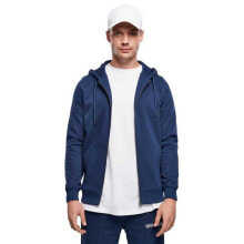 URBAN CLASSICS Basic Terry Full Zip Sweatshirt