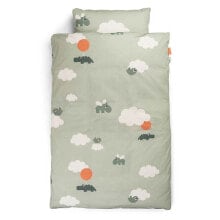 DONE BY DEER Bedlinen Junior Int Gots Happy Clouds