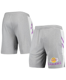 Concepts Sport men's Gray Los Angeles Lakers Stature Shorts