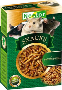 Nestor Mealworm larvae for hamster, rat, rodent, bird, universal