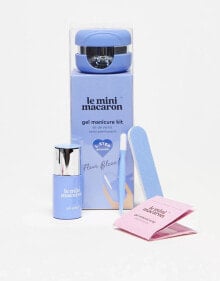 Le Mini Macaron – Gel-Maniküre-Set in der Farbe Fleur Bleu