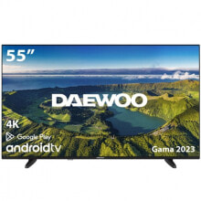 Купить телевизоры Daewoo: Смарт-ТВ Daewoo 55DM72UA 4K Ultra HD 55" LED