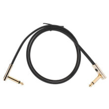 Rockboard Flat Patch Cable Gold 80 cm