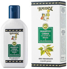 Seboregulierendes Creme-Shampoo für fettiges Haar mit Birkenextrakt - L'amande Marseille Shampoo Crema