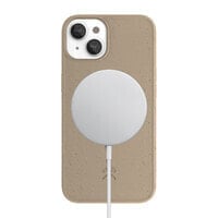 Woodcessories Back Cover Bio Case MagSafe iPhone 14 Plus Taupe