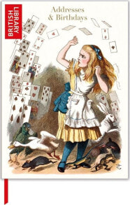 Купить школьные блокноты Museums & Galleries: Museums & Galleries Adresownik Alice in Wonderland