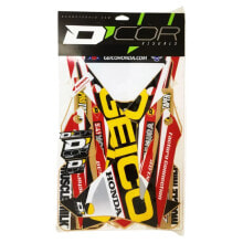 DCOR VISUALS Geico Team Honda CRF 450 13-14 graphics kit