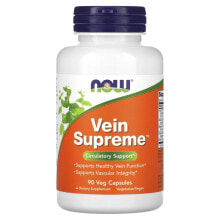 Растительные экстракты и настойки nOW Foods, Vein Supreme, 90 Veg Capsules