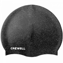 Купить товары для водного спорта CROWELL: Silicone swimming cap Crowell Recycling Pearl black col.1