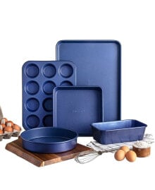 Pro 0.8MM Gauge Diamond and Mineral Infused Nonstick 5-Pc. Bakeware Set