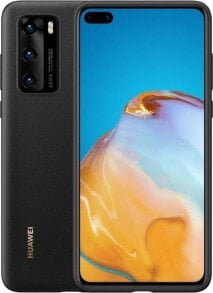 чехол силиконовый черный Huawei PU Case P40