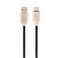 GEMBIRD Premium Rubber USB-C Cable 2 m