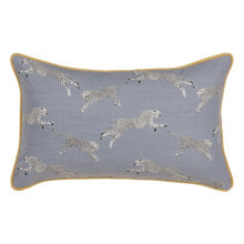 Cushion Grey Leopard 30 x 50 cm