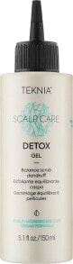 Peeling-Gel gegen trockene und fettige Schuppen - Lakme Teknia Scalp Care Detox Gel