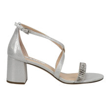 Купить женские сандалии Nina: Nina Nora Rhinestone Wedding Womens Silver Dress Sandals NORA-041