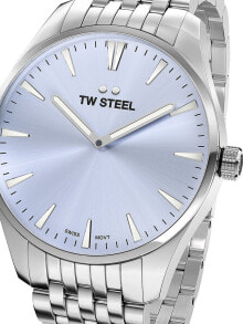 Мужские наручные часы с серебряным браслетом TW-Steel ACE353 ACE Aternus Unisex Limited Edition 38mm 10ATM