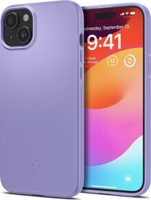 Spigen Thin Fit, iris purple - iPhone 15