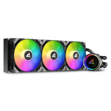 Кулеры и системы охлаждения для игровых компьютеров wasserkühlung S90 RGB 3 Lüfter 360mm schwarz - Case Fan - AMD Socket AM2