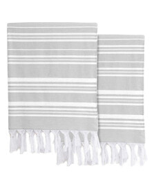 Linum Home textiles Ephesus Pestemal Pack of 2 100% Turkish Cotton Beach Towel