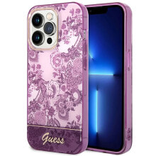 GUESS Guhcp14Xhgplhf iPhone 14 Pro Max 6.7 Porcelain Collection phone case