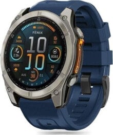 Tech-Protect TECH-PROTECT SILICONE GARMIN FENIX 5X / 5X PLUS / 6X / 6X PRO / 7X / 8 (51 MM) NAVY BLUE