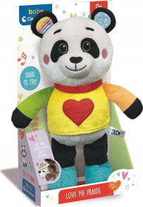 Купить мягкие игрушки для девочек Clementoni: Clementoni PLUSZAK PANDA B/O 20X13X32 CLM WB