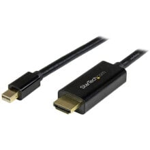 STARTECH Min 3ft displayport to hdmi cable