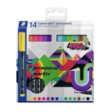 STAEDTLER Lumocolor 317 marker pen 14 units