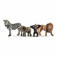 Animal figures Schleich 42387 Wild Life: Safari 4 Pieces Plastic