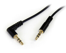 StarTech.com MU1MMSRA аудио кабель 0,3 m 3,5 мм Черный