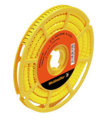 Комплектующие для кабель-каналов Weidmüller CLI C 2-6 GE/SW L2 CD Желтый ПВХ 8 mm 125 шт 1871901729