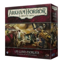 Настольные игры для компании aSMODEE Arkham Horror Las Llaves Escarlata Expansión Investigadores Card Game
