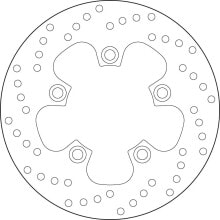 BREMBO 68B40744 Rear Brake Disc