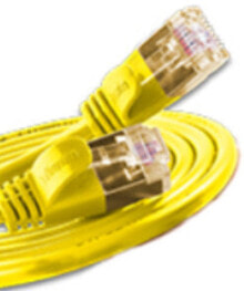Кабели и разъемы для аудио- и видеотехники wirewin SLIM Light STP сетевой кабель 0,15 m Cat6 U/FTP (STP) Желтый PKW-LIGHT-STP-K6 0.15 GE