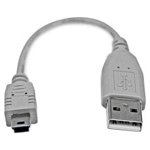 STARTECH Mini USB 2.0 -A to Mini B cable 15 cm