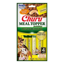 CHURU Meal Topper Chicken with pumpkin dog treat 4x14g