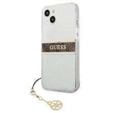 GUESS Guhcp13Skb4Gbr iPhone 13 Mini 5.4 4G Strap Charm phone case