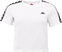 Купить женские спортивные футболки, майки и топы Kappa: Kappa Kappa Inula T-Shirt 309090-11-0601 białe M