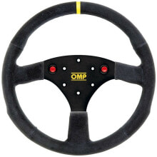 Racing Steering Wheel OMP OMPOD/2042/N Black Ø 32 cm