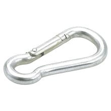 TALAMEX Carabiner Hook Galvanized 25 Units