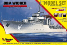 Сборные модели и аксессуары для детей Mirage ORP 'WICHER' - wz.35 [Polish Destroyer of WWII] (MI / 840095)