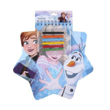 Stationery Set Frozen Blue Notebook (30 x 30 x 1 cm)