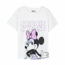 Купить детские футболки для девочек Minnie Mouse: Детский Футболка с коротким рукавом Minnie Mouse 3 Years