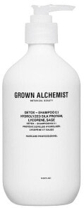 Detox-Haarshampoo mit Seidenproteinen, Lykopen und Salbei - Grown Alchemist Detox Shampoo Hydrolyzed Silk Protein, Lycopene, Sage