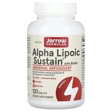 Jarrow Formulas, Alpha Lipoic Sustain with Biotin, 120 Tablets
